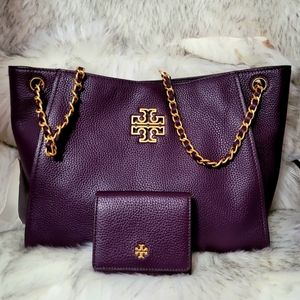 🔥 Tory Burch Set 2p Matching Purse Bag +